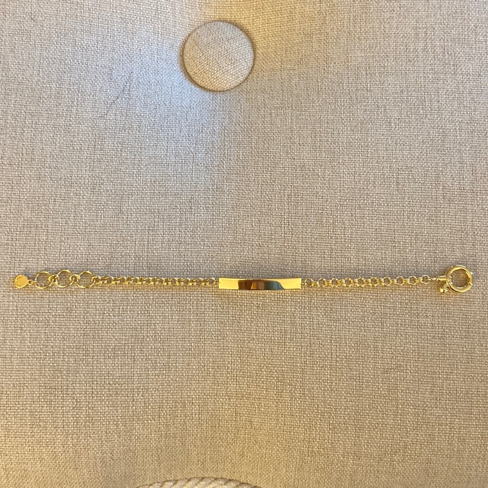 Gorjana gold bracelet!